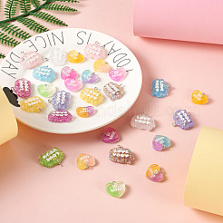 30Pcs 15 Styles Transparent Resin Pendants&nbsp;RESI-CW0001-21