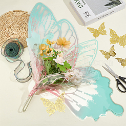 Plastic Gift Flower Bouquet Wrapping Paper&nbsp;DIY-GO0002-71