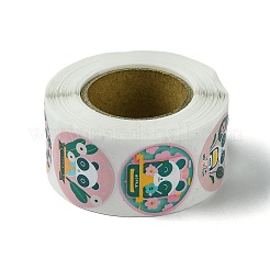 Cartoon Patterns Paper Gift Sticker Rolls&nbsp;LS-DIY-R083-03B