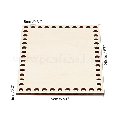 Wooden Basket Bottoms&nbsp;DIY-WH0184-64