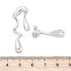 Non-Tarnish 304 Stainless Steel Stud Earrings for Women&nbsp;EJEW-S227-37P