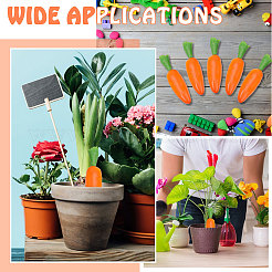 Foam Simulation Carrot&nbsp;DJEW-WH0039-89