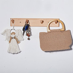 Wood Peg Rack&nbsp;FIND-WH0139-255