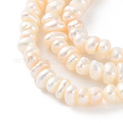 Natural Cultured Freshwater Pearl Beads Strands&nbsp;PEAR-I007-02O-01