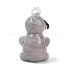 Handmade Lampwork Big Pendants&nbsp;LAMP-L083-06
