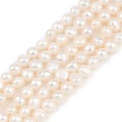 Natural Cultured Freshwater Pearl Beads Strands&nbsp;PEAR-P064-19D-07A