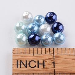 Glass Pearl Bead Sets&nbsp;HY-JP0001-03-C