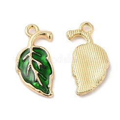Eco-friendly Alloy Enamel Pendants&nbsp;PALLOY-M212-17G