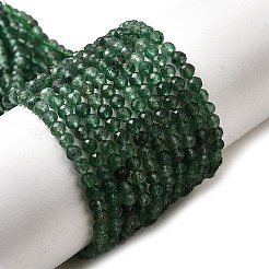 Natural Green Strawberry Quartz Beads Strands&nbsp;G-D340-A03-3mm