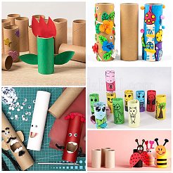 Paper Tube&nbsp;LS-DIY-WH0181-62B