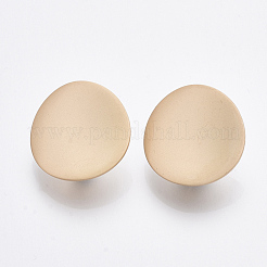 Smooth Surface Iron Stud Earring Findings&nbsp;IFIN-T012-91-RS