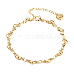 304 Stainless Steel Link Bracelets for Women&nbsp;BJEW-D359-07G