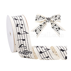 Polyester Musical Note Cord&nbsp;OCOR-WH0109-029B
