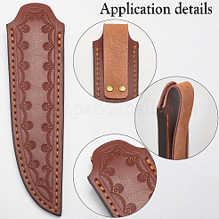 Knife Shaped Cowhide Knife Sheaths&nbsp;AJEW-WH20006-190