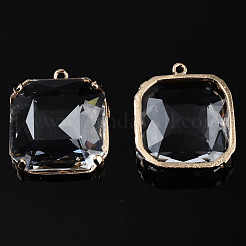 Transparent Glass Pendants&nbsp;GLAA-Q088-020