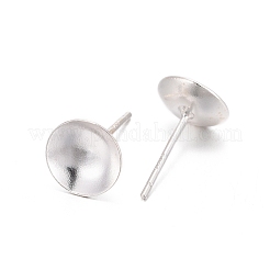 925 Sterling Silver Ear Stud Findings&nbsp;STER-K167-043E-S