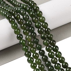 Natural Canada Jade Beads Strands&nbsp;G-NH0001-G01-03
