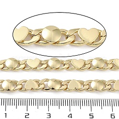 Rack Plating Brass Curb Chains&nbsp;CHC-F018-09G-05
