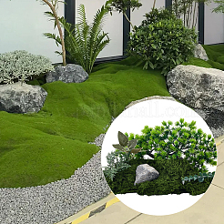 1Pc Polyester Artificial Moss&nbsp;AJEW-GF0012-26