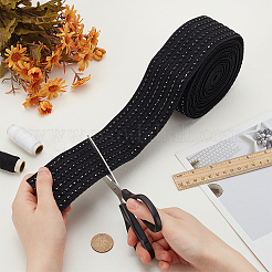 5 Yards Flat Polyester Elastic Wide Band&nbsp;OCOR-WH0090-052A