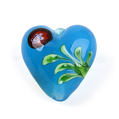 Handmade Bumpy Millefiori Glass Beads&nbsp;LAMP-N024-42
