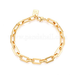 Brass Chain Bracelets&nbsp;BJEW-N032-04G