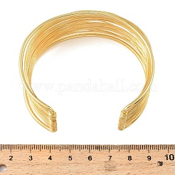 304 Stainless Steel Multi-layer Wire Bangles&nbsp;SA-C001-03B-G
