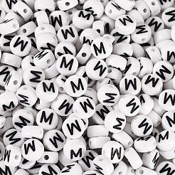 500Pcs Acrylic Beads&nbsp;SACR-TA0001-55M