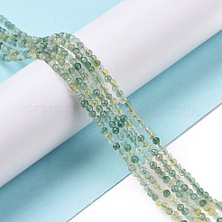 Synthetic Green Yellow Quartz Beads Strands&nbsp;G-C009-A10