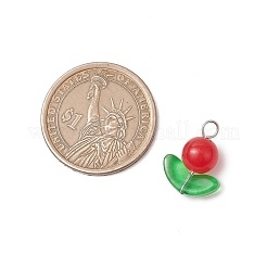 Natural Dyed Malaysia Jade Pendants&nbsp;PALLOY-JF03403-02