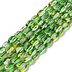 Electroplated Synthetic Moonstone Beads Strands&nbsp;G-P473-A01-M