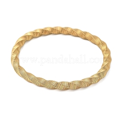 304 Stainless Steel Stretch Bangles for Women&nbsp;BJEW-P315-02A-G