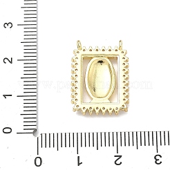Brass Micro Pave Cubic Zirconia Pendants&nbsp;KK-K417-19D-G