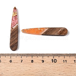 Epoxy Resin & Walnut Wood Pendants&nbsp;RESI-N039-116