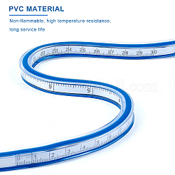 PVC Plastic Soft Measuring Tape&nbsp;TOOL-WH0125-40