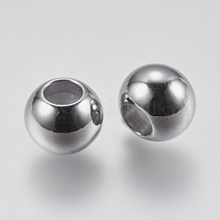 304 Stainless Steel Beads&nbsp;X-STAS-F139-062P-8mm