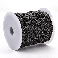 Soldered Brass Coated Iron Rolo Chains&nbsp;CH-S125-08B-B