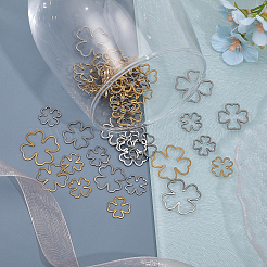 48Pcs 6 Style 316 Stainless Steel Link Rings&nbsp;STAS-CA0002-15