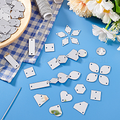 Sew On Mirror Rhinestones&nbsp;DIY-PH0023-15B