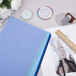 10Pcs Wool Felt Fabrics&nbsp;DIY-WH0622-516C
