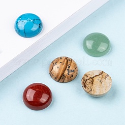 Natural Gemstone Cabochons&nbsp;G-H1596-FR-15mm-M