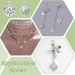 100Pcs Tibetan Style Alloy Pendants&nbsp;TIBE-UN0001-14