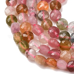 Natural Multicolor Tourmaline Beads Strands&nbsp;G-D110-F02-03