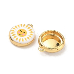 Printed Brass Pendants&nbsp;KK-CBA42CA-11G