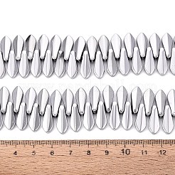 Electroplate Glass Beads Strands&nbsp;EGLA-Q134-01A-B02