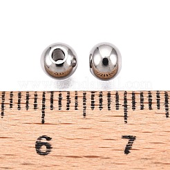 Tarnish Resistant 201 Stainless Steel Beads&nbsp;STAS-R033-5mm