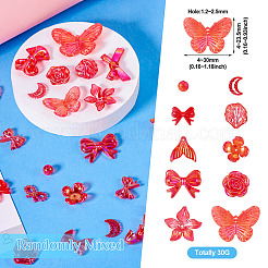 DIY Resin Beads & Pendants Jeweley Making Finding Kits&nbsp;RESI-TAC0011-78A
