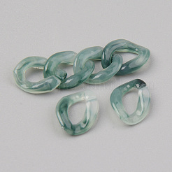 Transparent Acrylic Linking Rings&nbsp;LS-OACR-S038-005A-C04