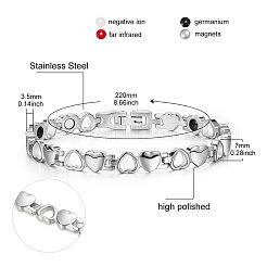 304 Stainless Steel Watch Band Bracelets&nbsp;JB656A