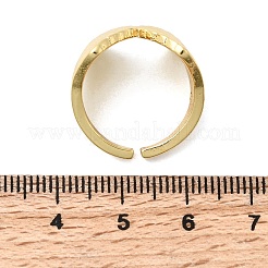 Brass Cuff Rings for Women&nbsp;RJEW-H262-06F-G